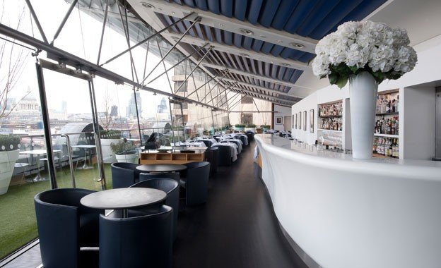 Oxo Tower Restaurant interior detail